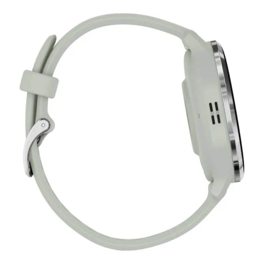 Garmin Venu 3S Silver S. Steel Bezel w. Sage Gray Case and S. Band (010-02785-01/51)