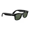 Ray-Ban | Meta Wayfarer [Gen 2] Large Shiny Black Frame / G-15 Green Lenses (RW4012 601/71 53-22)