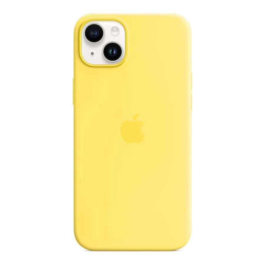 Apple iPhone 14 Silicone Case with MagSafe - Canary Yellow (MQU73) (OEM)
