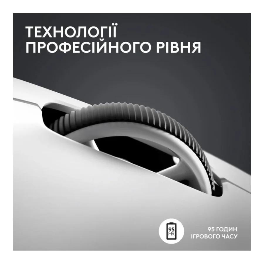 Logitech G Pro X Superlight 2 Lightspeed Wireless White (910-006638,910-001270, 910-006640, 910-006645, 910-006642)