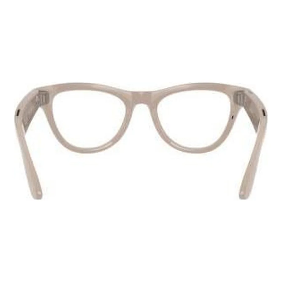 Ray-Ban Meta Skyler Gen2 Stand.Shiny Chalky Gray Frame/Clear to Sapphire Transit.Lenses RW4014 6700MF 52-20