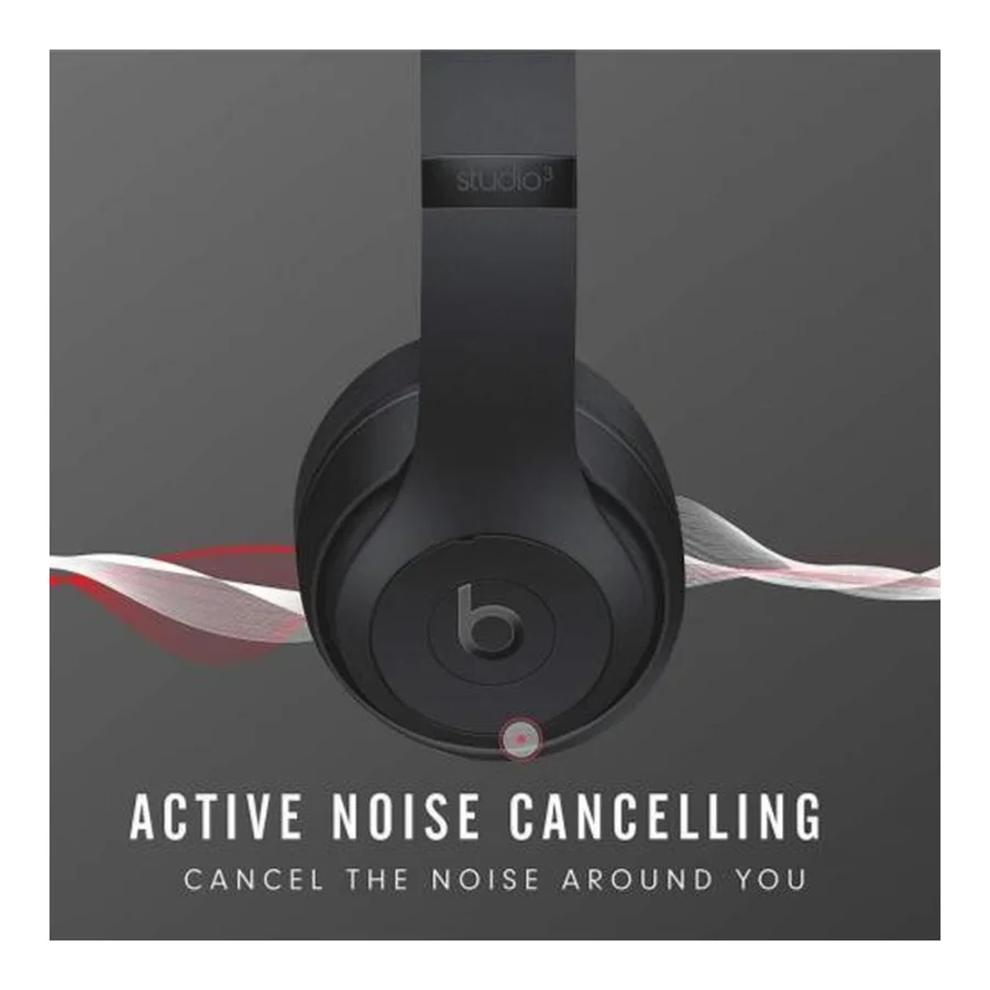Beats by Dr. Dre Studio3 Matte Black (MQ562, MX3X2)