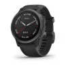 Garmin Fenix 6S Pro Sapphire Carbon Gray DLC with Black Band (010-02159-25/24, 010-02159-7F)