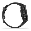 Garmin Fenix 7S Sapphire Solar Carbon G. DLC Titanium w. Black Band (010-02539-24/25)