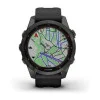 Garmin Fenix 7S Sapphire Solar Carbon G. DLC Titanium w. Black Band (010-02539-24/25)
