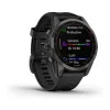 Garmin Fenix 7S Sapphire Solar Carbon G. DLC Titanium w. Black Band (010-02539-24/25)