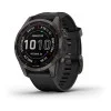 Garmin Fenix 7S Sapphire Solar Carbon G. DLC Titanium w. Black Band (010-02539-24/25)