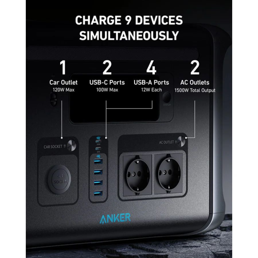 Anker 757 PowerHouse 1229Wh 1000W (US)