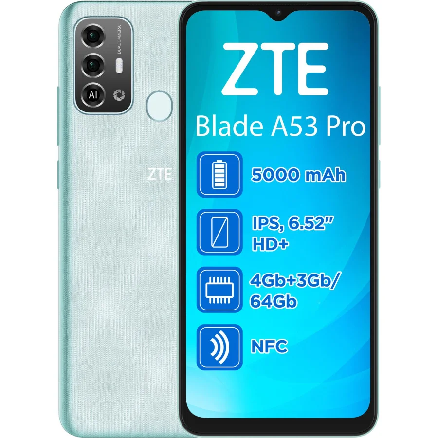 ZTE Blade A53 Pro 4/64GB Green (UA)