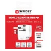 SKROSS Pro Light USB AC30PD World White (1.302473)