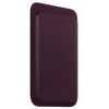 Apple iPhone Leather Wallet with MagSafe - Dark Cherry (MM0T3) (OEM)
