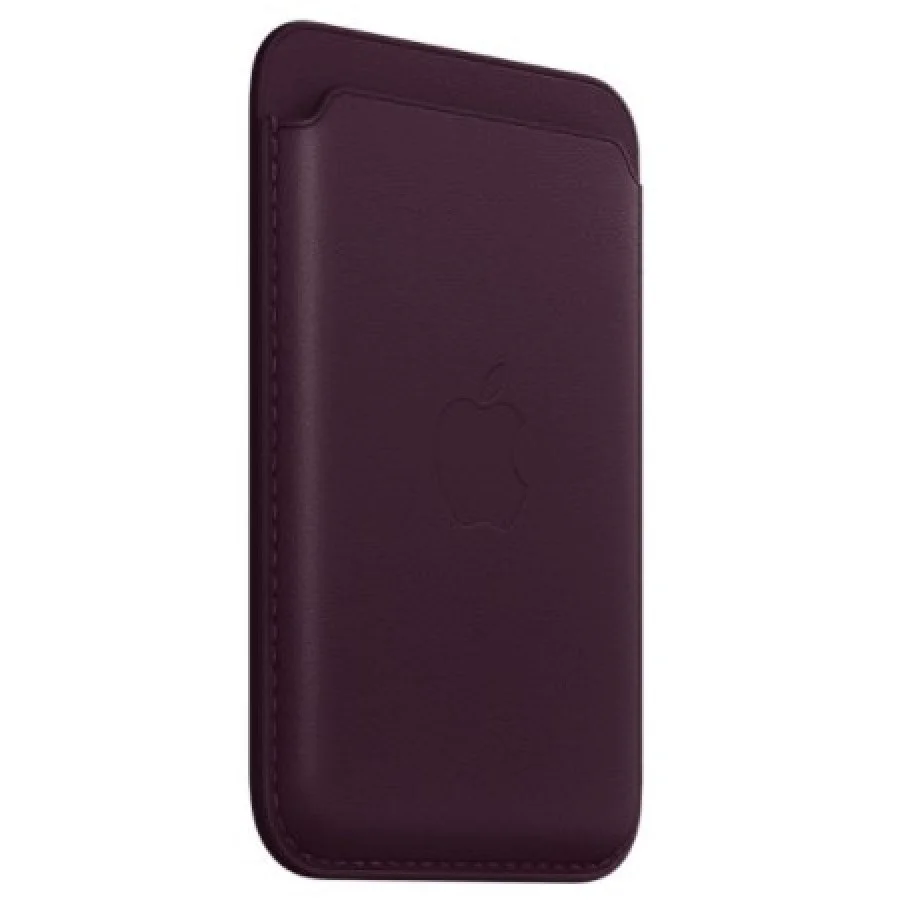 Apple iPhone Leather Wallet with MagSafe - Dark Cherry (MM0T3) (OEM)