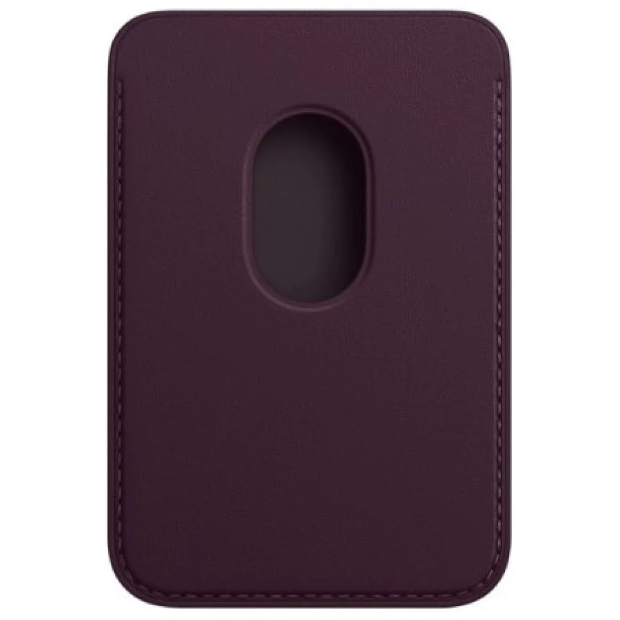 Apple iPhone Leather Wallet with MagSafe - Dark Cherry (MM0T3) (OEM)