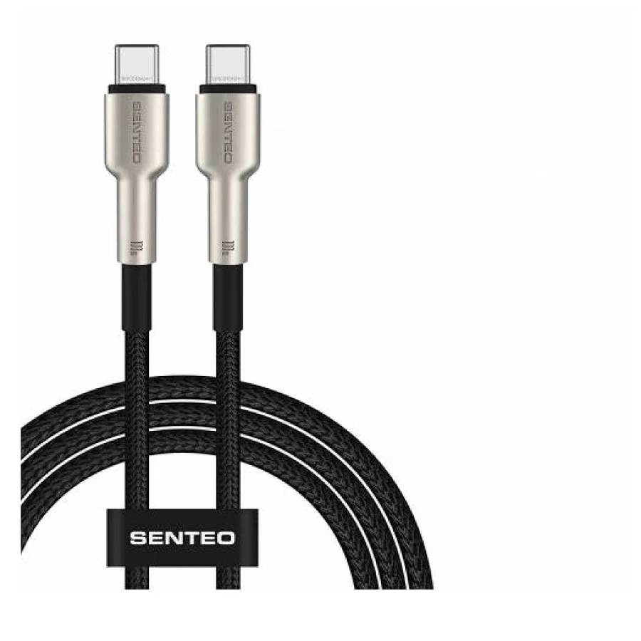 SENTEO SM-03 Iron series 100W Type-C to Type-C 2m black