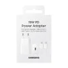 Samsung 15W PD Power Adapter (with Type-C cable) White (EP-T1510XWE) (High Copy)
