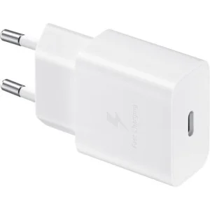 Samsung 15W PD Power Adapter (with Type-C cable) White (EP-T1510XWE) (High Copy)