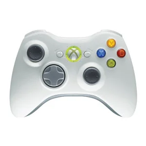Microsoft Xbox 360 Wireless Controller (White)
