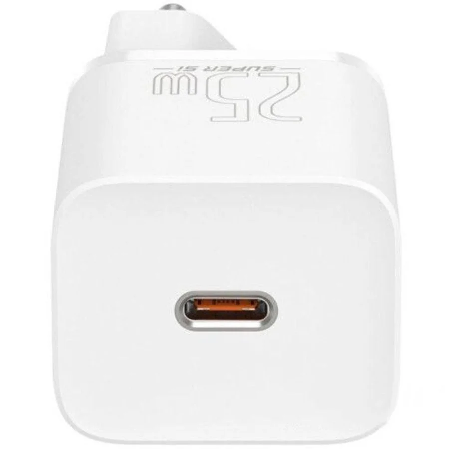 Мережевий зарядний пристрій 1Type-C Baseus Super Si 25W (CCSP020102) White