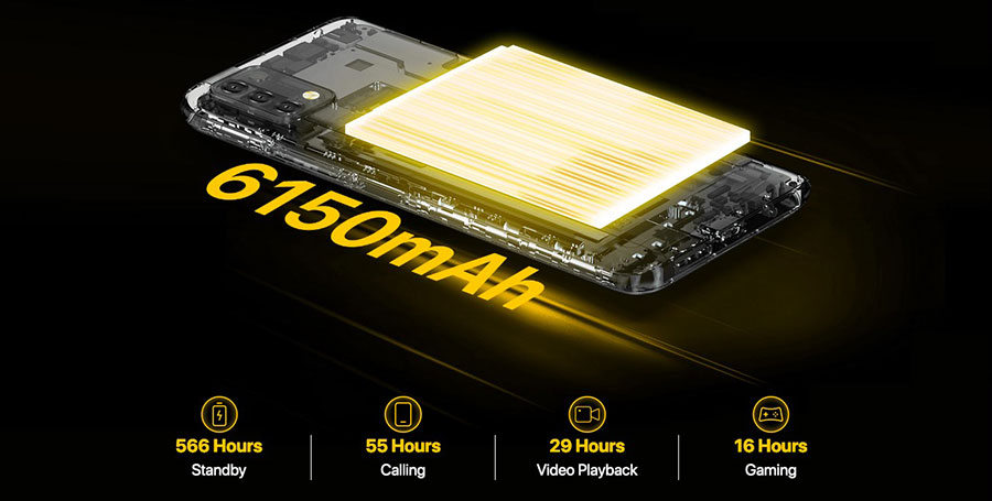 Umidigi Power 5 3/64Gb Grey оснащён большой аккумуляторной батареей и инфракрасным термометром при очень доступной цене